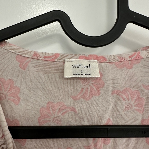 Rare Wilfred 100% Silk Babydoll Mini Dress, 0/2 - Picture 3 of 7